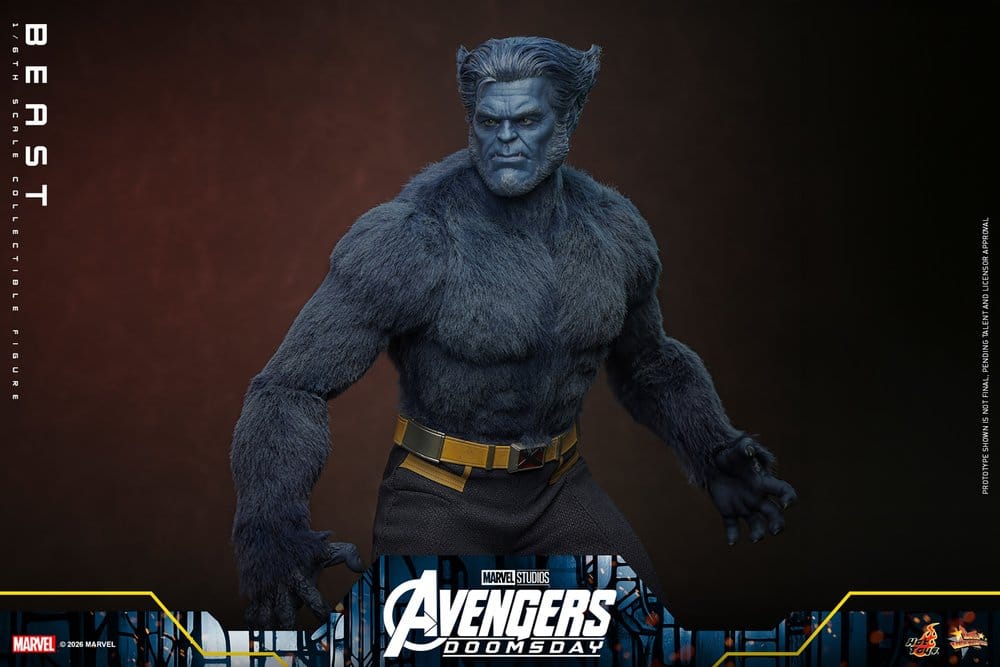 Marvel X-Men Movie Masterpiece Actionfigur 1/6 Beast (Collector Edition) 33 cm - Preorder - ETA: 25.11.2027