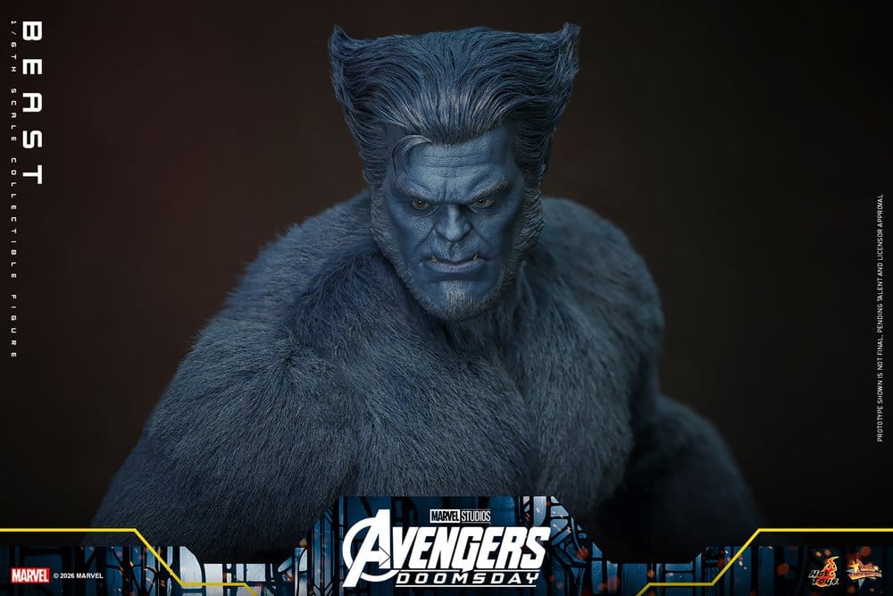Marvel X-Men Movie Masterpiece Actionfigur 1/6 Beast (Collector Edition) 33 cm - Preorder - ETA: 25.11.2027
