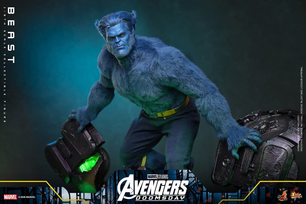 Marvel X-Men Movie Masterpiece Actionfigur 1/6 Beast (Collector Edition) 33 cm - Preorder - ETA: 25.11.2027