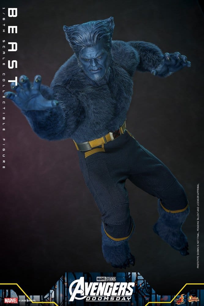 Marvel X-Men Movie Masterpiece Actionfigur 1/6 Beast (Collector Edition) 33 cm - Preorder - ETA: 25.11.2027