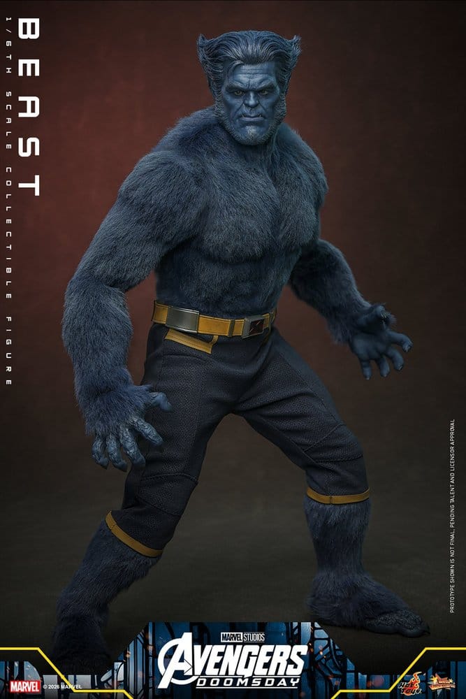 Marvel X-Men Movie Masterpiece Actionfigur 1/6 Beast (Collector Edition) 33 cm - Preorder - ETA: 25.11.2027