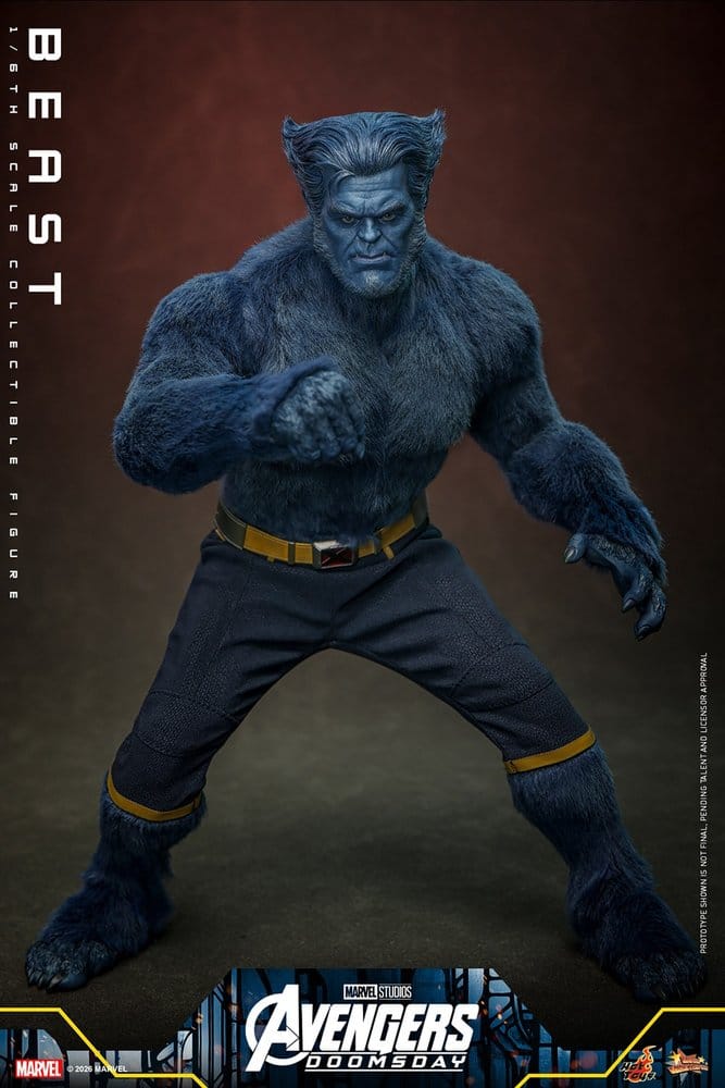 Marvel X-Men Movie Masterpiece Actionfigur 1/6 Beast (Collector Edition) 33 cm - Preorder - ETA: 25.11.2027