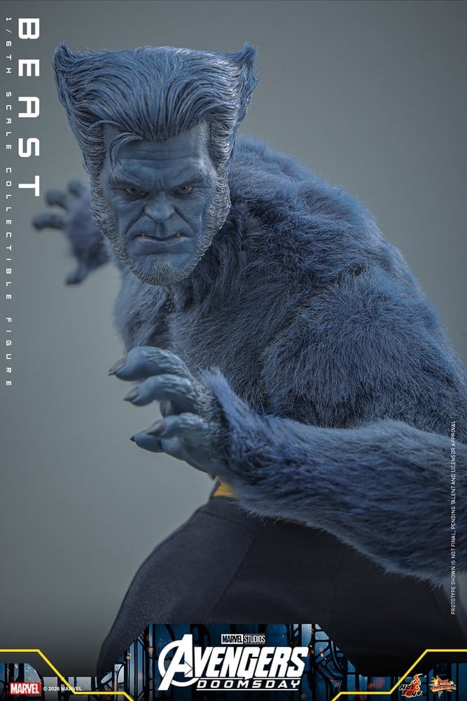 Marvel X-Men Movie Masterpiece Actionfigur 1/6 Beast (Collector Edition) 33 cm - Preorder - ETA: 25.11.2027