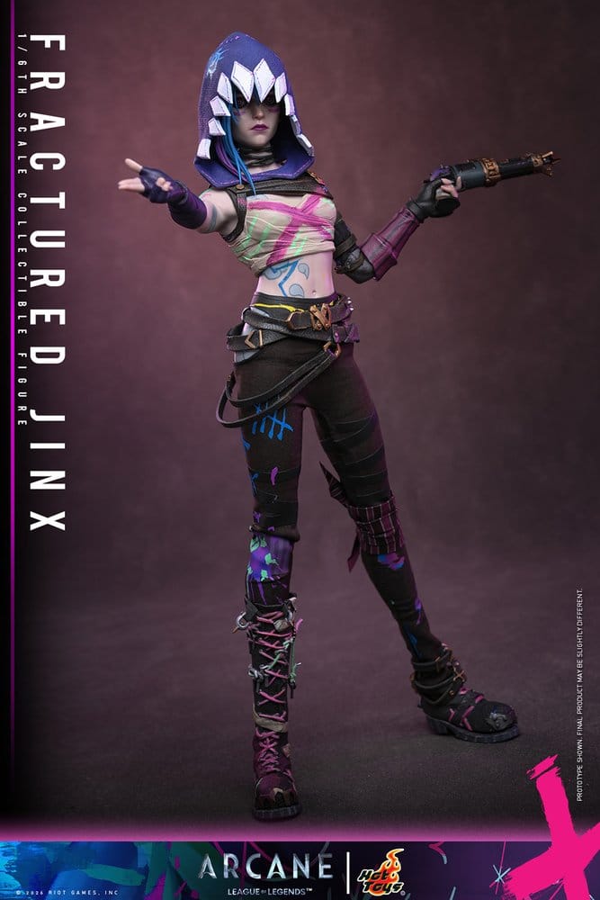 Arcane Actionfigur 1/6 Fractured Jinx 28 cm - Preorder - ETA: 25.02.2027