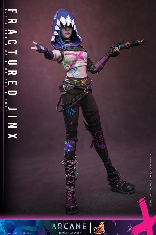 Arcane Actionfigur 1/6 Fractured Jinx 28 cm - Preorder - ETA: 25.02.2027