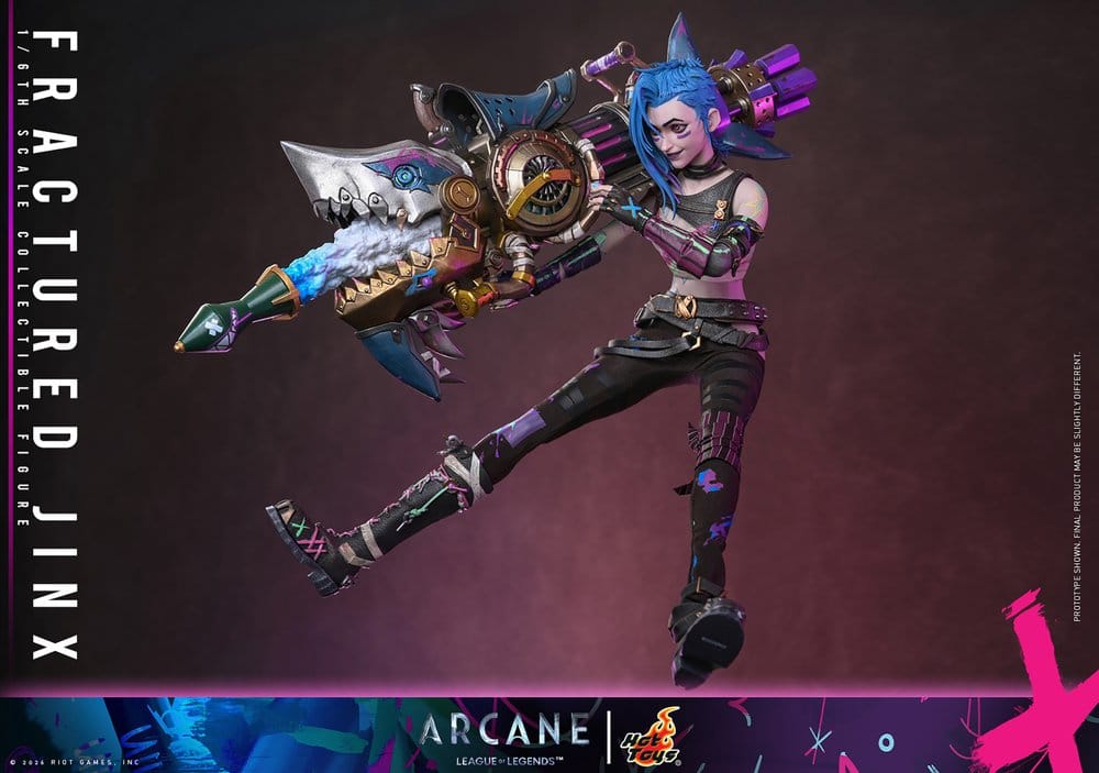 Arcane Actionfigur 1/6 Fractured Jinx 28 cm - Preorder - ETA: 25.02.2027