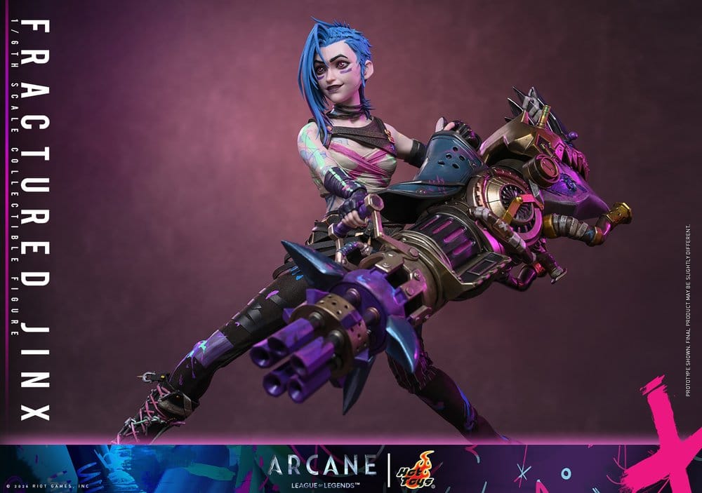 Arcane Actionfigur 1/6 Fractured Jinx 28 cm - Preorder - ETA: 25.02.2027