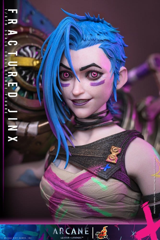 Arcane Actionfigur 1/6 Fractured Jinx 28 cm - Preorder - ETA: 25.02.2027