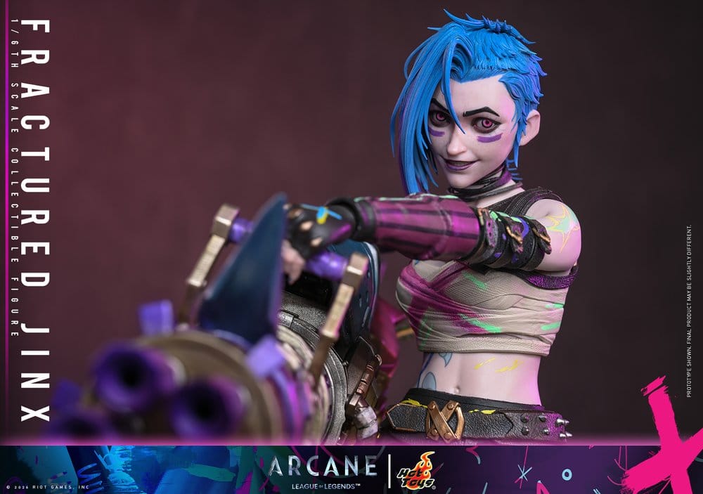 Arcane Actionfigur 1/6 Fractured Jinx 28 cm - Preorder - ETA: 25.02.2027