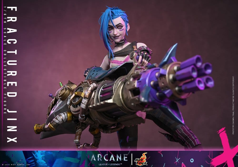 Arcane Actionfigur 1/6 Fractured Jinx 28 cm - Preorder - ETA: 25.02.2027