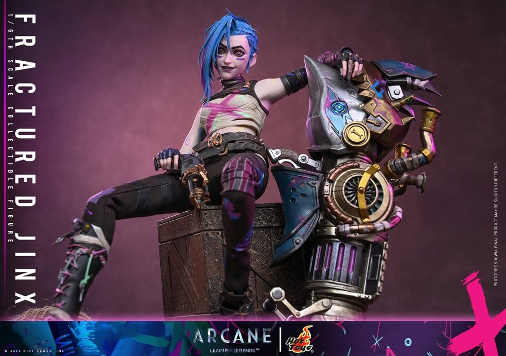 Arcane Actionfigur 1/6 Fractured Jinx 28 cm - Preorder - ETA: 25.02.2027