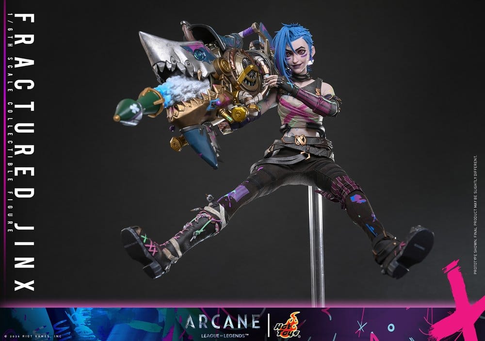 Arcane Actionfigur 1/6 Fractured Jinx 28 cm - Preorder - ETA: 25.02.2027