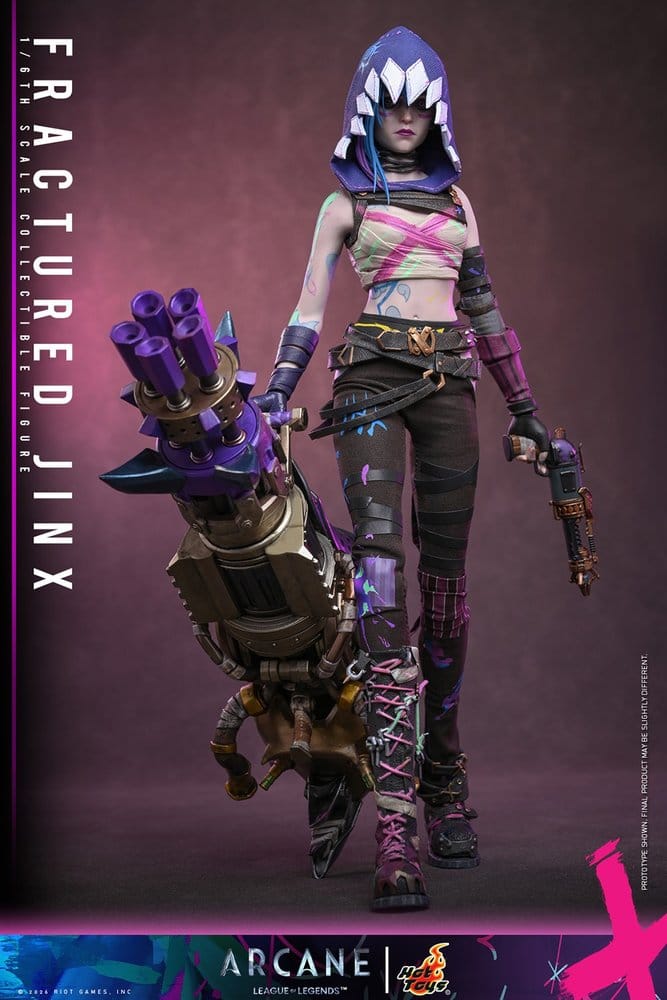 Arcane Actionfigur 1/6 Fractured Jinx 28 cm - Preorder - ETA: 25.02.2027
