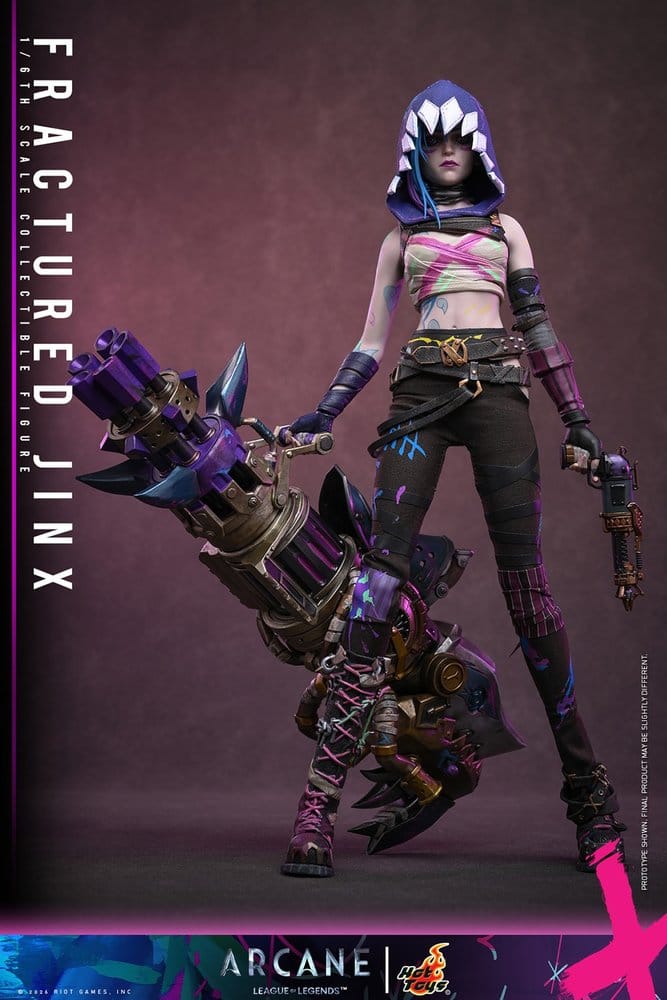 Arcane Actionfigur 1/6 Fractured Jinx 28 cm - Preorder - ETA: 25.02.2027