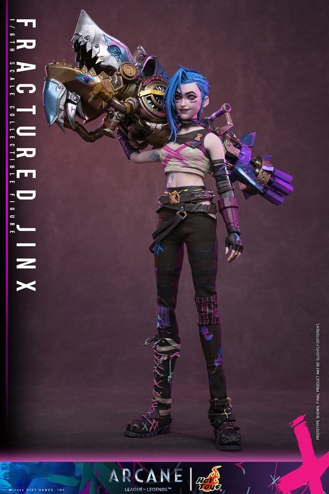 Arcane Actionfigur 1/6 Fractured Jinx 28 cm - Preorder - ETA: 25.02.2027