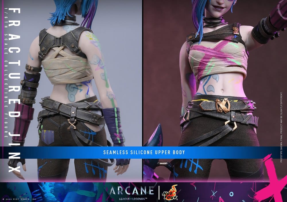Arcane Actionfigur 1/6 Fractured Jinx 28 cm - Preorder - ETA: 25.02.2027