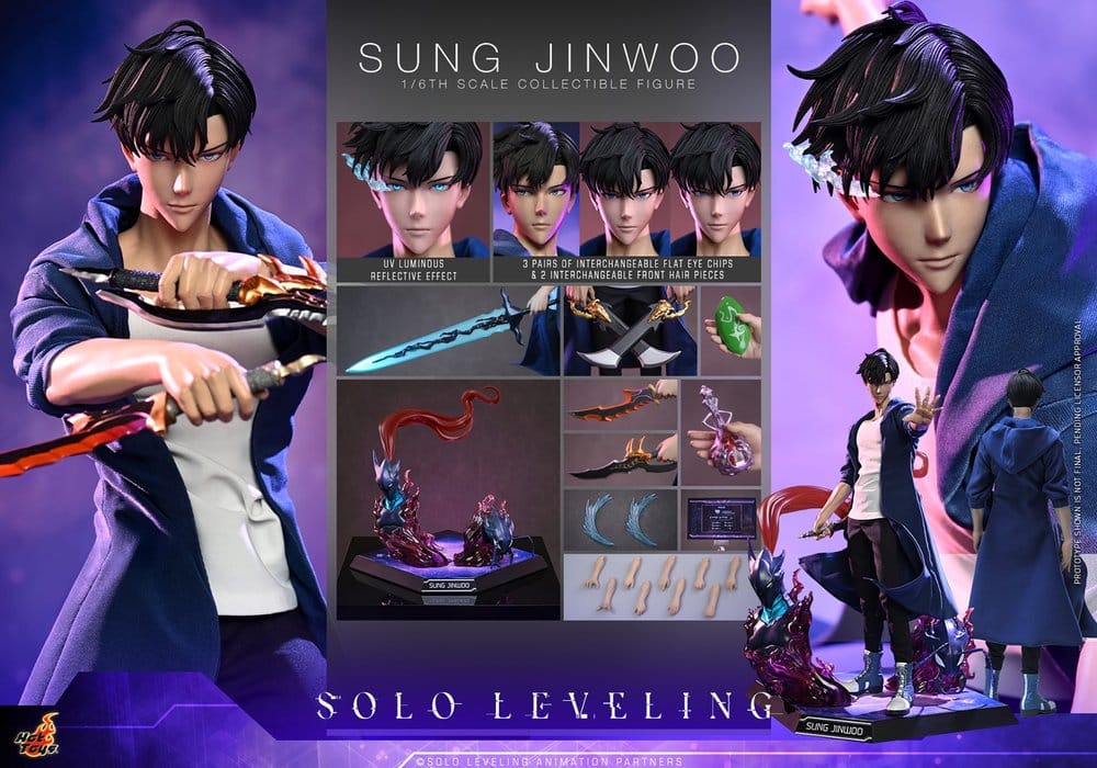 Solo Leveling Actionfigur 1/6 Sung Jinwoo 32 cm - Preorder - ETA: 25.11.2027