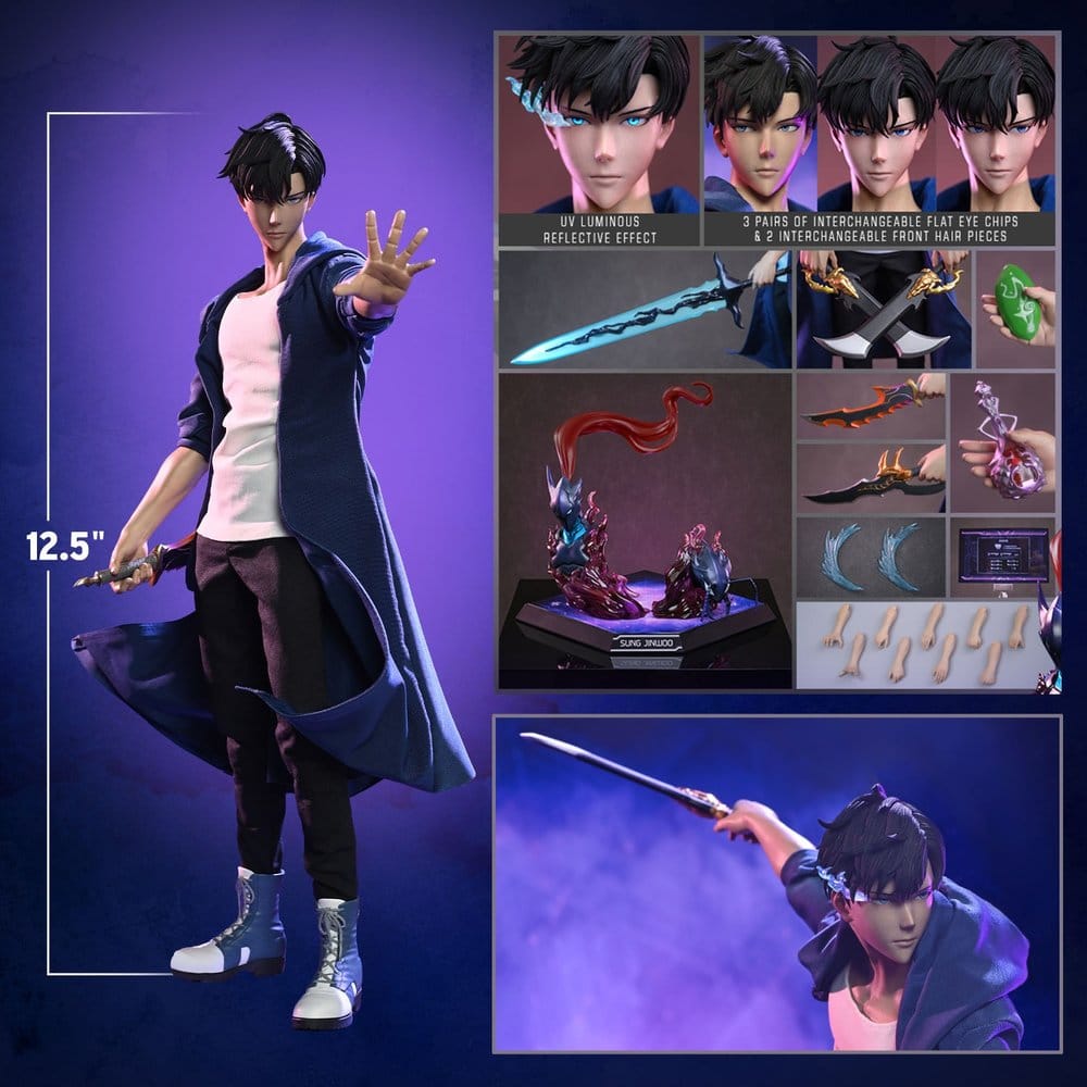 Solo Leveling Actionfigur 1/6 Sung Jinwoo 32 cm - Preorder - ETA: 25.11.2027