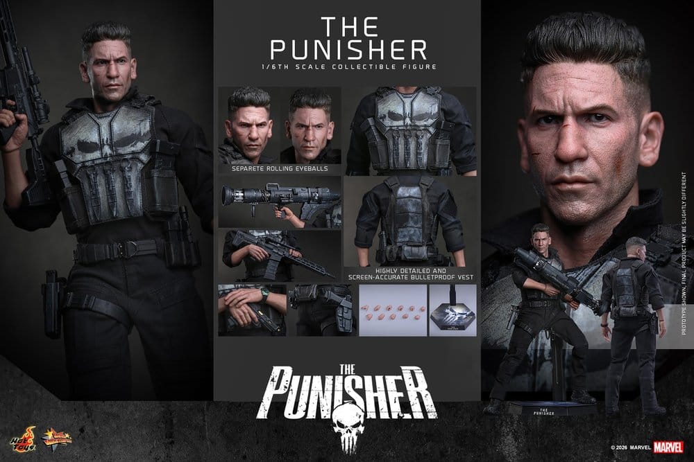 Marvel Actionfigur 1/6 The Punisher 31 cm - Preorder - ETA: 25.11.2027