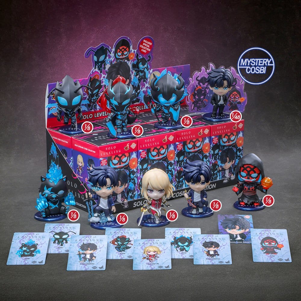 Solo Leveling Cosbi Minifiguren 11 cm Blind Box Display (8) - Preorder - ETA: 25.11.2026