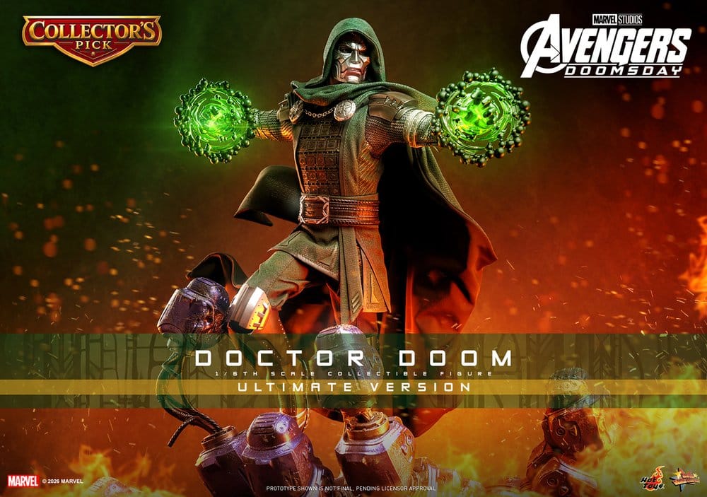 Avengers: Doomsday Movie Masterpiece Actionfigur 1/6 Doctor Doom (Ultimate Version) 31 cm - Preorder - ETA: 25.08.2027