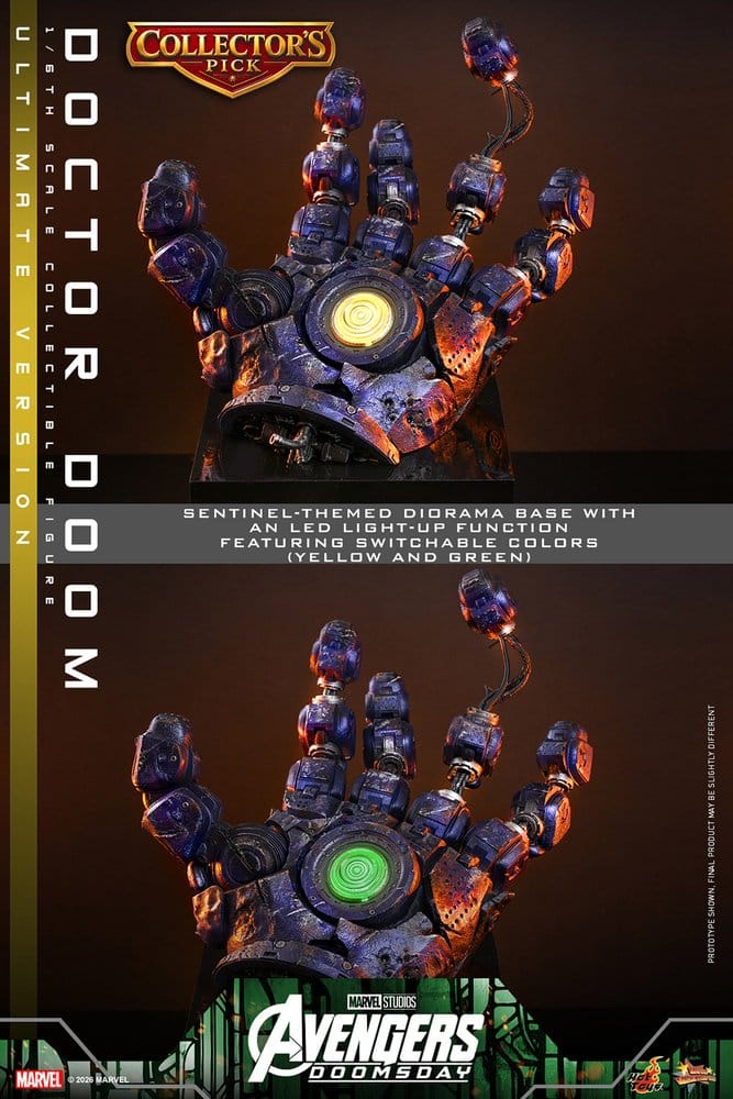 Avengers: Doomsday Movie Masterpiece Actionfigur 1/6 Doctor Doom (Ultimate Version) 31 cm - Preorder - ETA: 25.08.2027
