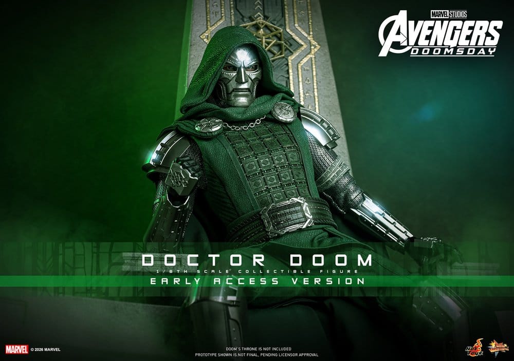 Avengers: Doomsday Movie Masterpiece Actionfigur 1/6 Doctor Doom 31 cm - Preorder - ETA: 25.02.2027