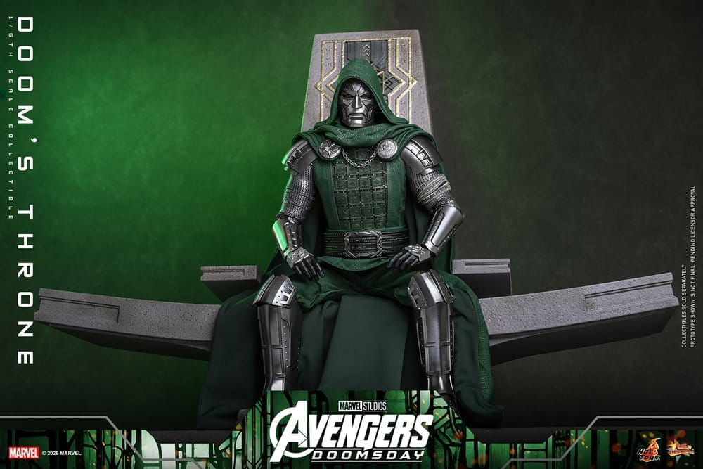 Avengers: Doomsday Movie Masterpiece Actionfiguren-Zubehör 1/6 Doom's Thron 33 cm - Preorder - ETA: 25.02.2027
