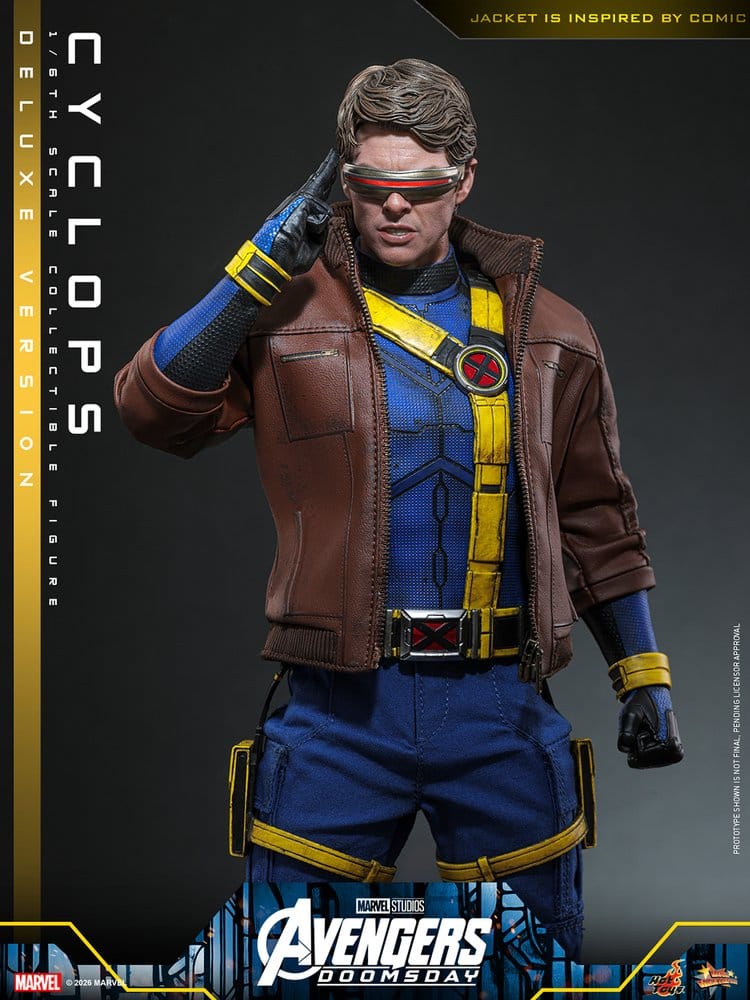 Avengers: Doomsday Movie Masterpiece Actionfigur 1/6 Cyclops (Deluxe Version) 30 cm - Preorder - ETA: 25.08.2027