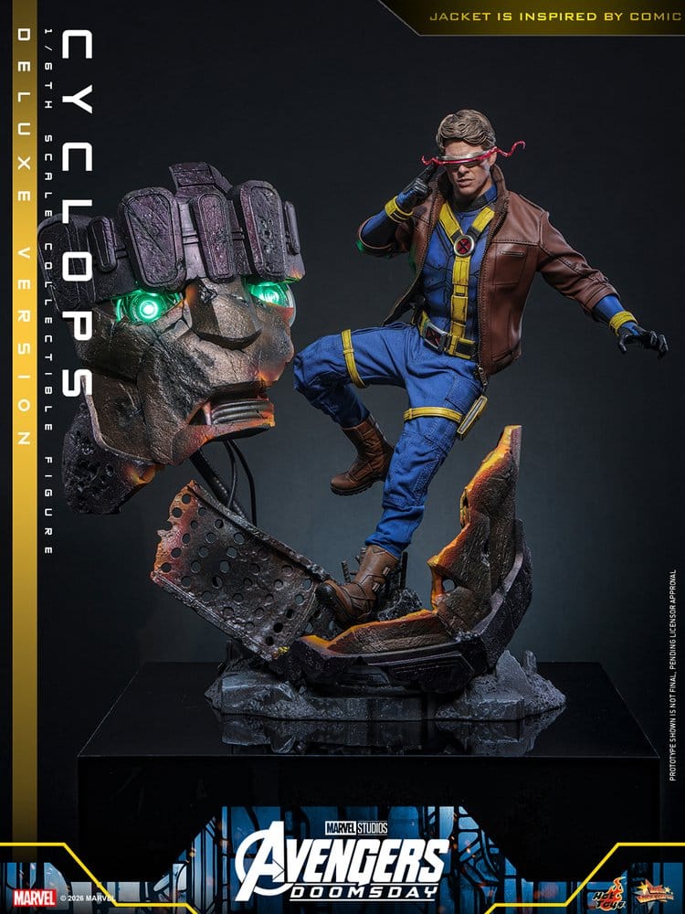 Avengers: Doomsday Movie Masterpiece Actionfigur 1/6 Cyclops (Deluxe Version) 30 cm - Preorder - ETA: 25.08.2027
