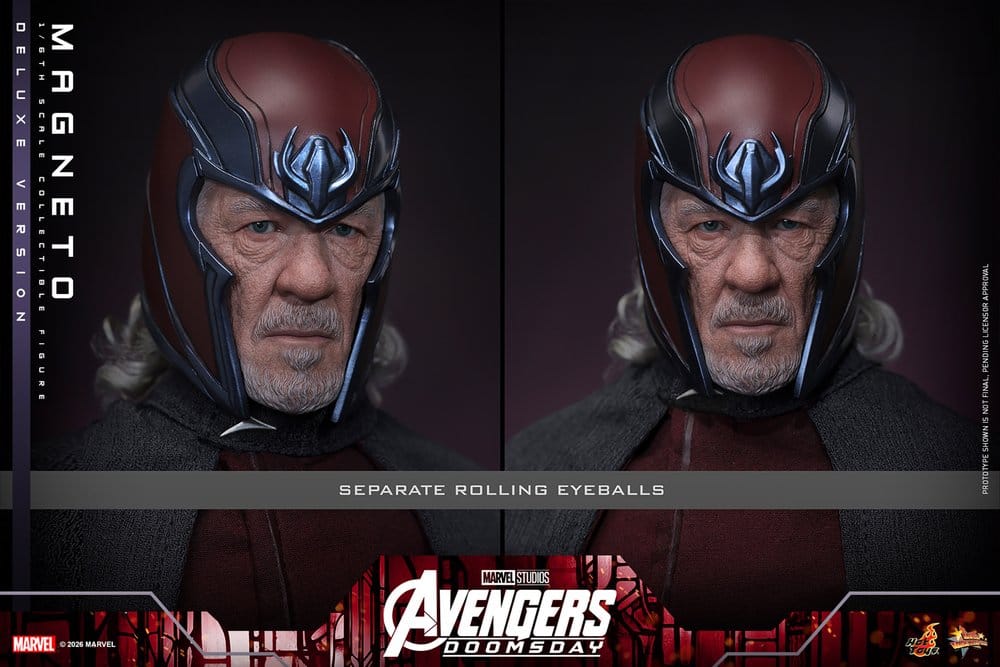 Avengers: Doomsday Movie Masterpiece Actionfigur 1/6 Magneto (Deluxe Version) 30 cm - Preorder - ETA: 25.11.2027