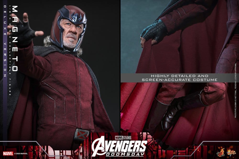 Avengers: Doomsday Movie Masterpiece Actionfigur 1/6 Magneto (Deluxe Version) 30 cm - Preorder - ETA: 25.11.2027