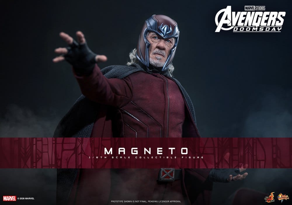 Avengers: Doomsday Movie Masterpiece Actionfigur 1/6 Magneto 30 cm - Preorder - ETA: 25.11.2027