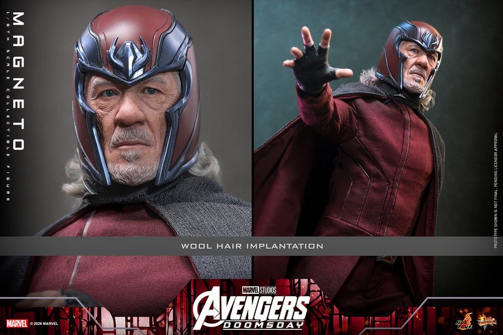 Avengers: Doomsday Movie Masterpiece Actionfigur 1/6 Magneto 30 cm - Preorder - ETA: 25.11.2027