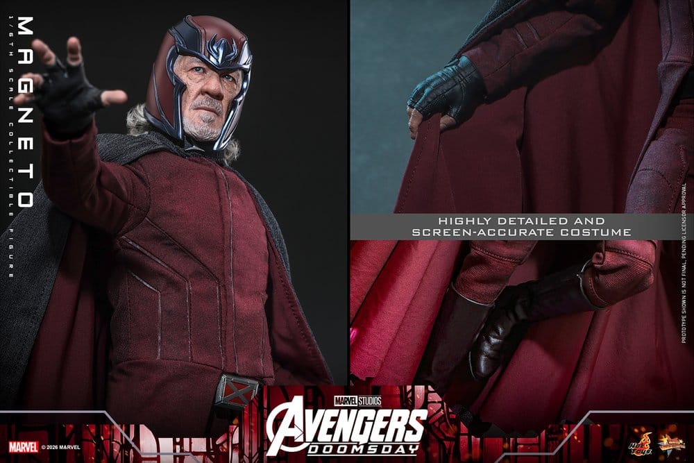 Avengers: Doomsday Movie Masterpiece Actionfigur 1/6 Magneto 30 cm - Preorder - ETA: 25.11.2027