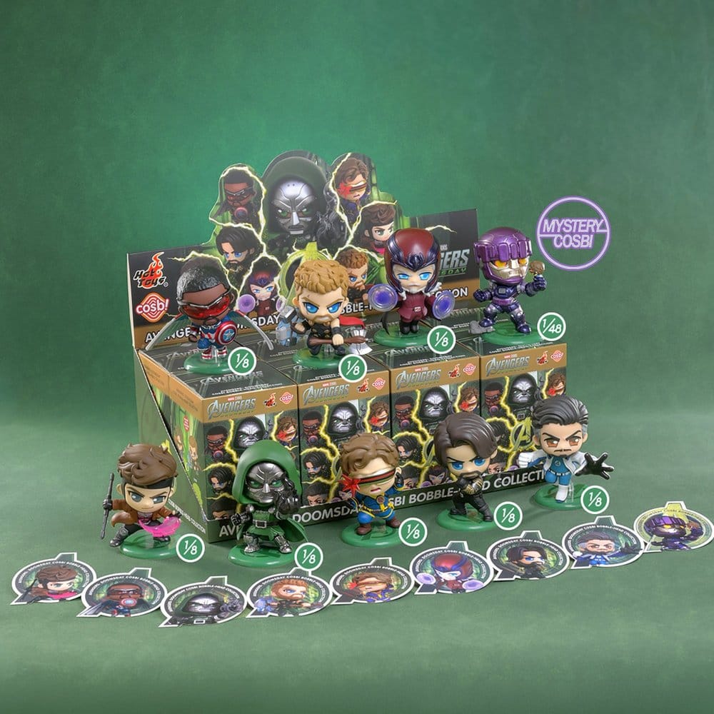 Marvel Cosbi Minifiguren 11 cm Avengers: Doomsday Blind Box Display (8) - Preorder - ETA: 25.11.2026