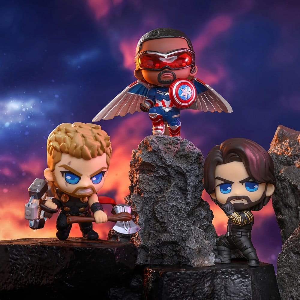 Marvel Cosbi Minifiguren 11 cm Avengers: Doomsday Blind Box Display (8) - Preorder - ETA: 25.11.2026