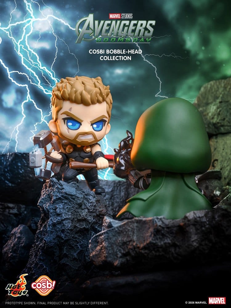 Marvel Cosbi Minifiguren 11 cm Avengers: Doomsday Blind Box Display (8) - Preorder - ETA: 25.11.2026