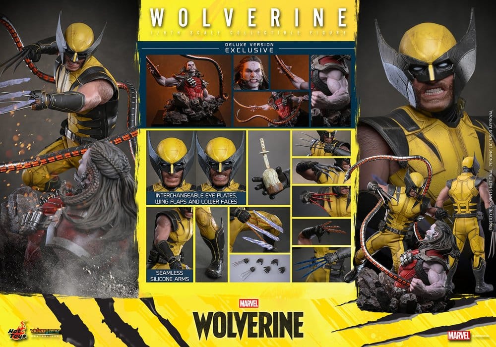 Marvel Video Game Masterpiece Actionfigur 1/6 Wolverine (Deluxe Version) 29 cm - Preorder - ETA: 25.11.2027