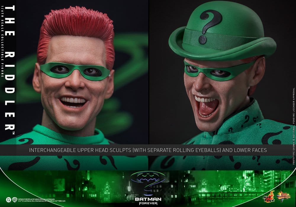 DC Comics Batman Forever Movie Masterpiece Actionfigur 1/6 Riddler 31 cm - Preorder - ETA: 25.11.2027
