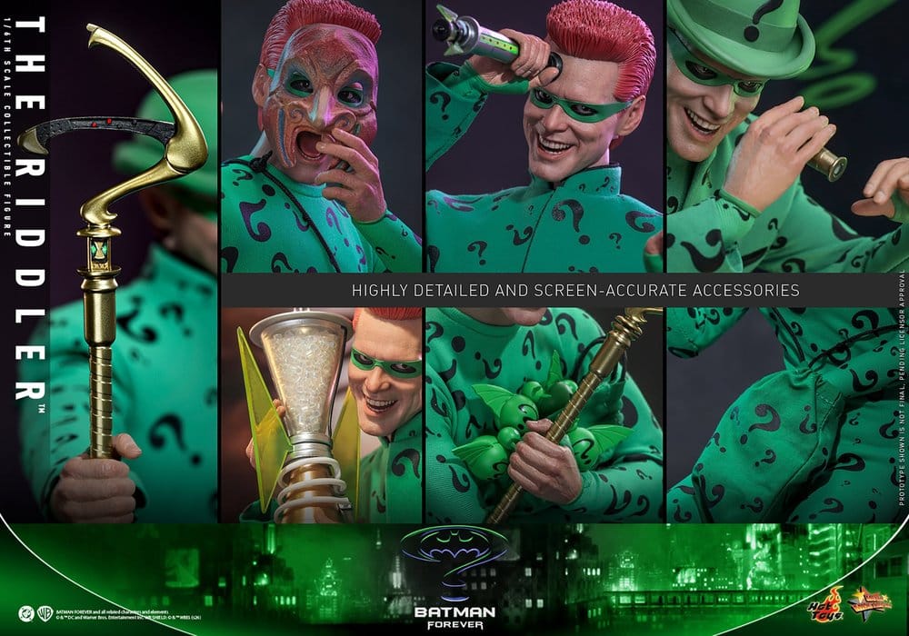 DC Comics Batman Forever Movie Masterpiece Actionfigur 1/6 Riddler 31 cm - Preorder - ETA: 25.11.2027