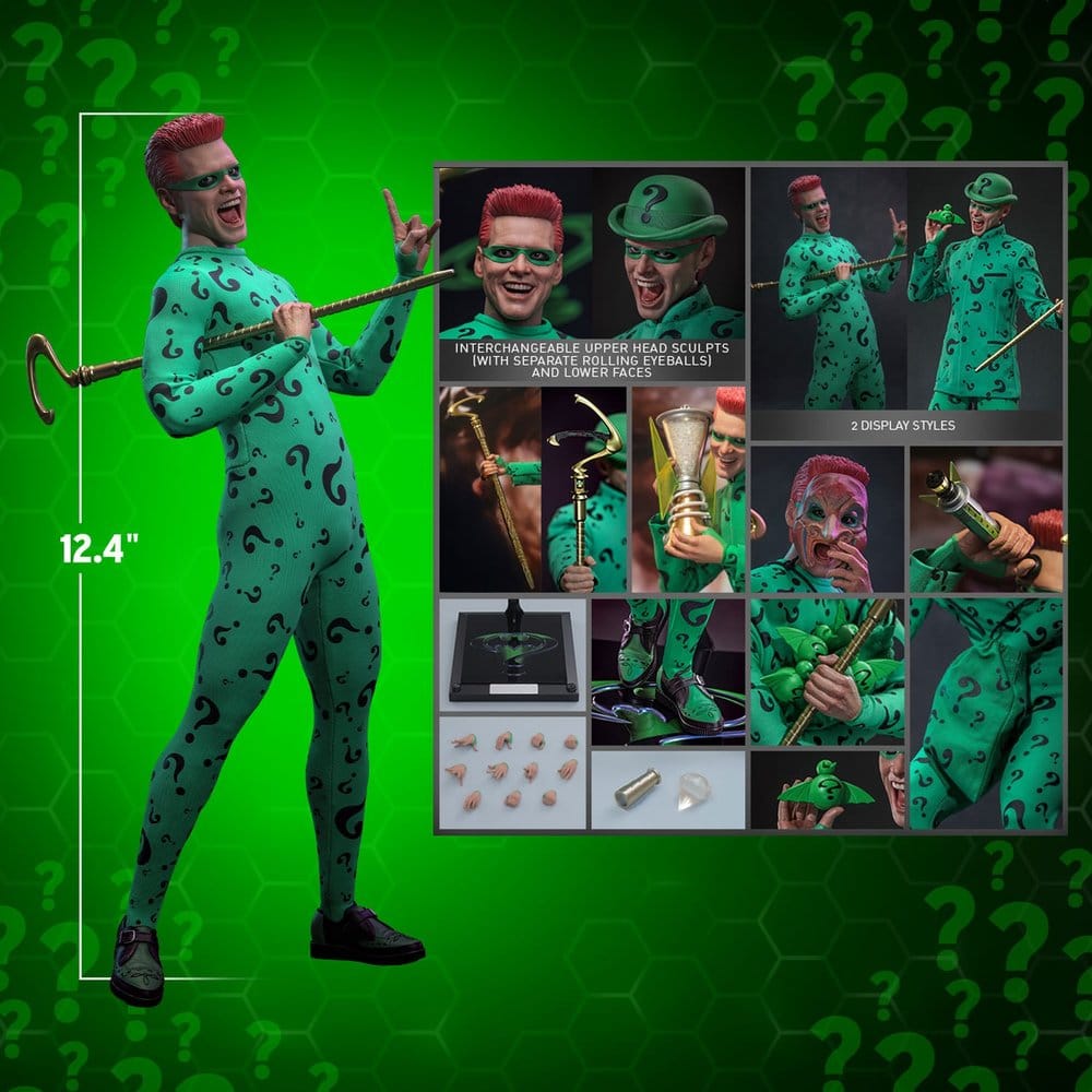 DC Comics Batman Forever Movie Masterpiece Actionfigur 1/6 Riddler 31 cm - Preorder - ETA: 25.11.2027