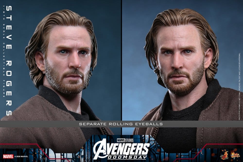 Marvel Avengers: Doomsday Movie Masterpiece Actionfigur 1/6 Steve Rogers (Deluxe Version) 31 cm - Preorder - ETA: 25.11.2027