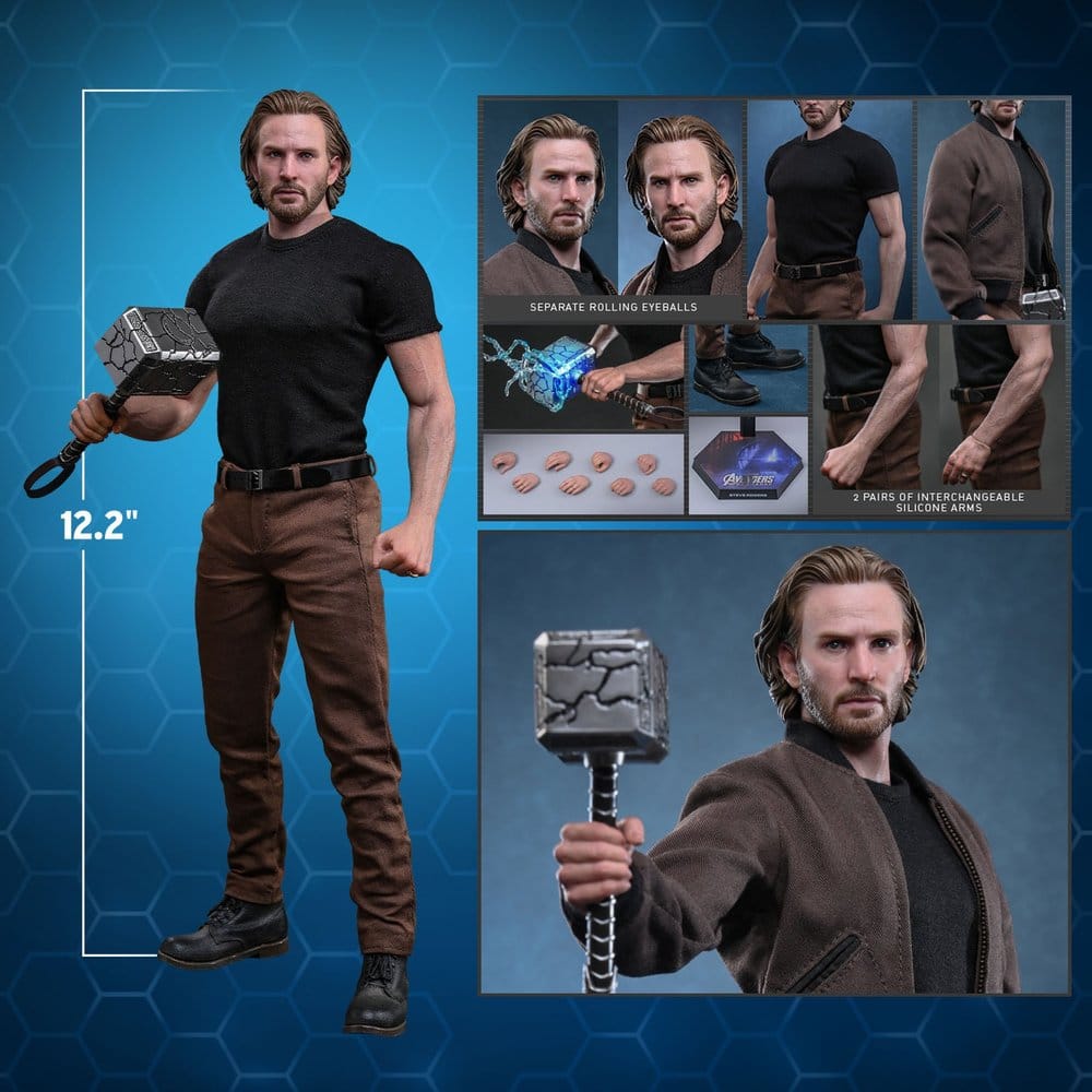 Marvel Avengers: Doomsday Movie Masterpiece Actionfigur 1/6 Steve Rogers 31 cm - Preorder - ETA: 25.11.2027