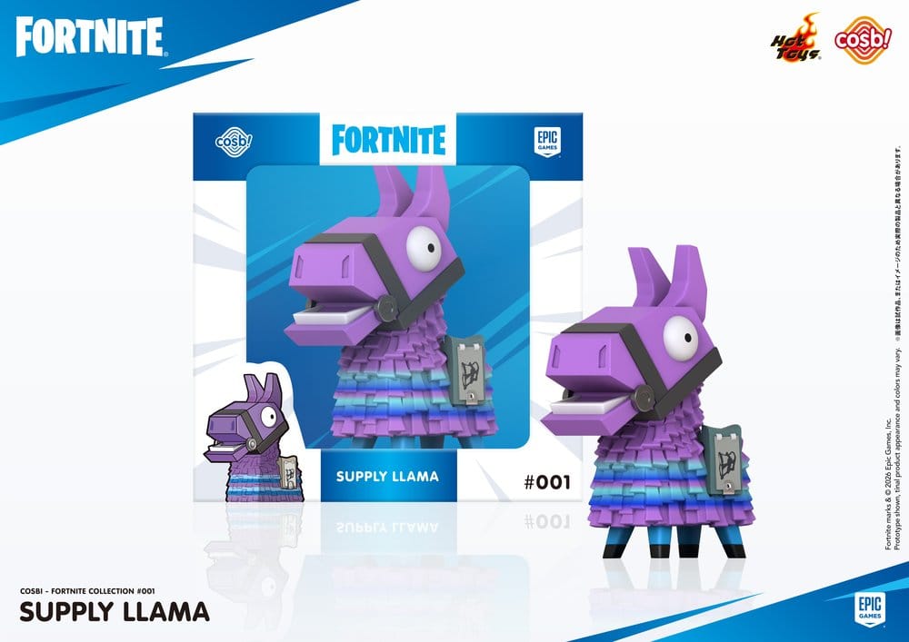 Fortnite Cosbi Minifigur Supply Llama 8 cm - Preorder - ETA: 16.10.2026