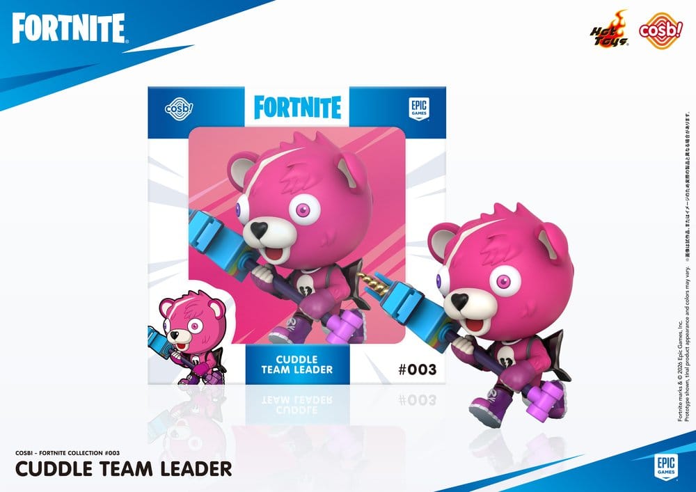 Fortnite Cosbi Minifigur Cuddle Team Leader 8 cm - Preorder - ETA: 16.10.2026