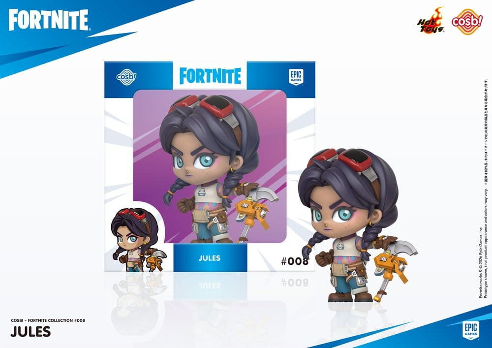 Fortnite Cosbi Minifigur Jules 8 cm - Preorder - ETA: 16.10.2026