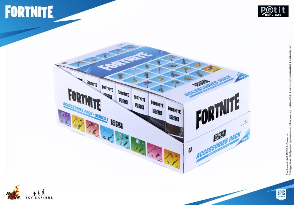 Fortnite Petit Replicas Zubehörpaket Serie 1 Sortiment (8) - Preorder - ETA: 21.02.2027