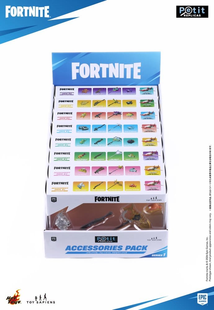 Fortnite Petit Replicas Zubehörpaket Serie 1 Sortiment (8) - Preorder - ETA: 21.02.2027