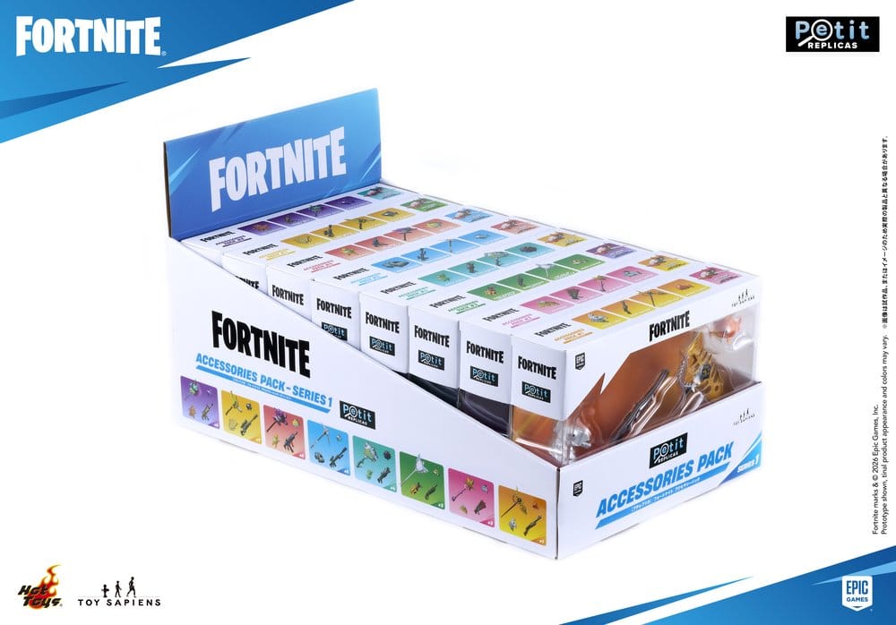 Fortnite Petit Replicas Zubehörpaket Serie 1 Sortiment (8) - Preorder - ETA: 21.02.2027